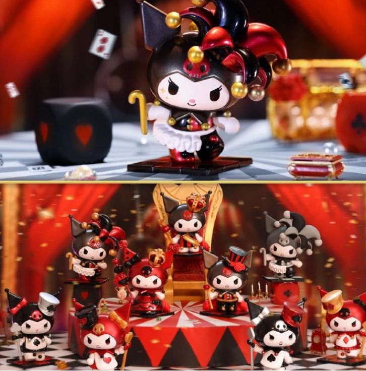 【T12】Sanrio Kuromi Poker Kingdom Series Blind Box, Mystery Box