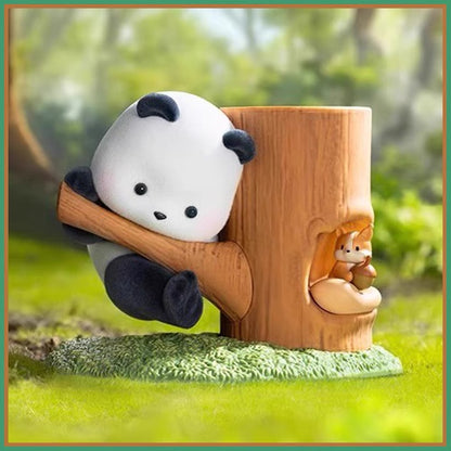 【Q32】Panda Roll Fruit Tree Climbing Series Blind Box