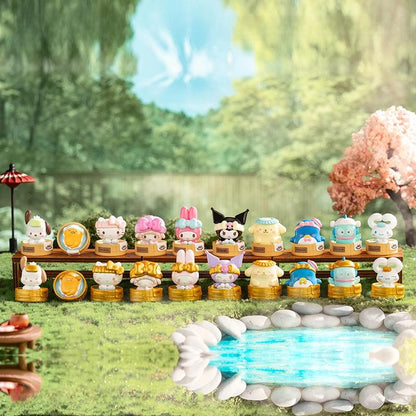 【T18】Sanrio Characters MINI Hot Spring Blind Box