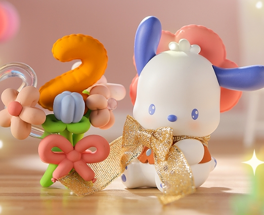 【M03】Pochacco Balloon Party Collection Series Surprise Blind Box