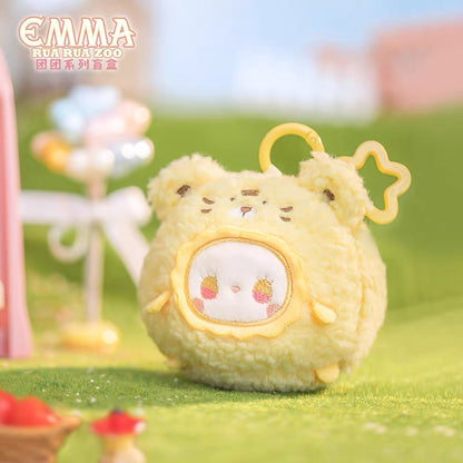 【Q04】EMMA Rua Rua Zoo Tuan Tuan Series Plush Keychain Blind Box