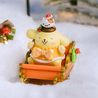 [M01] Sanrio Characters Winter Sledding Team Series Blind Box