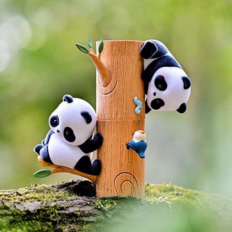 【Q32】Panda Roll Fruit Tree Climbing Series Blind Box