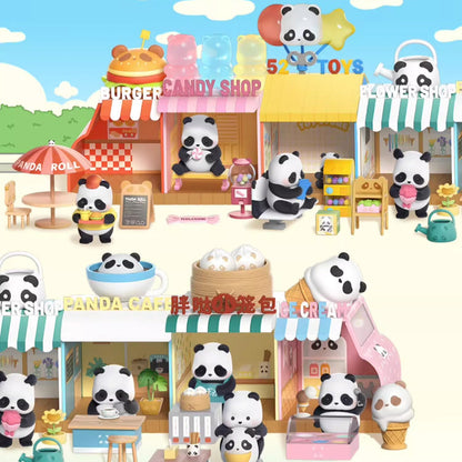 【Q33】Panda Roll Shopping Street Series Blind Box