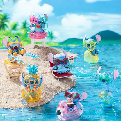 【T02】Disney Stitch Summer Caruival Series Blind Box,Mystery Box