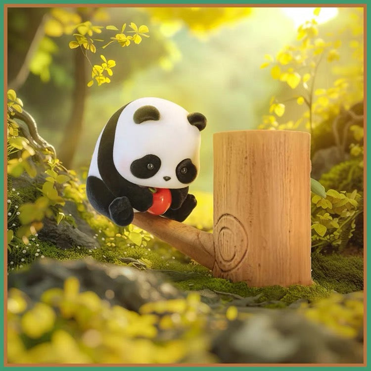 【Q32】Panda Roll Fruit Tree Climbing Series Blind Box