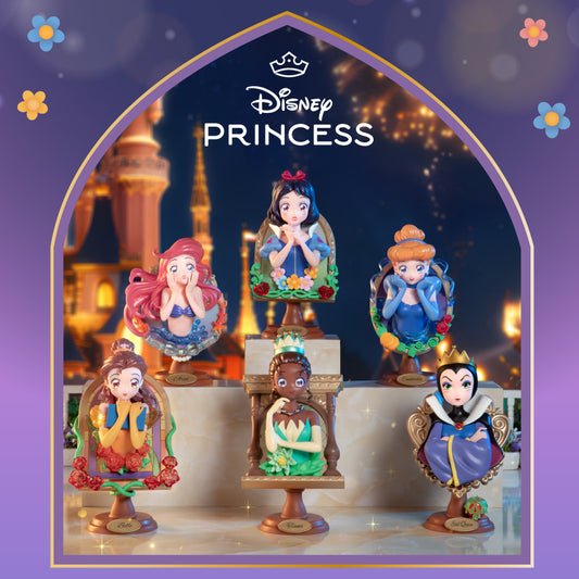 【T15】Disney Princess Secret Words In The Mirror Series Blind Box