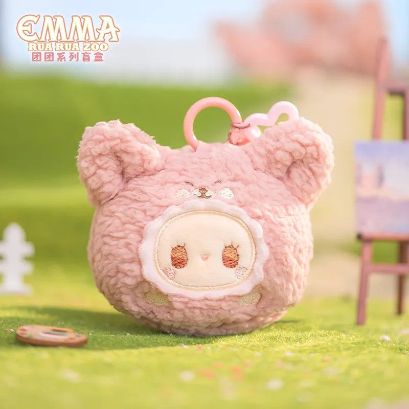 【Q04】EMMA Rua Rua Zoo Tuan Tuan Series Plush Keychain Blind Box