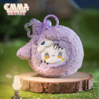 【Q04】EMMA Rua Rua Zoo Tuan Tuan Series Plush Keychain Blind Box