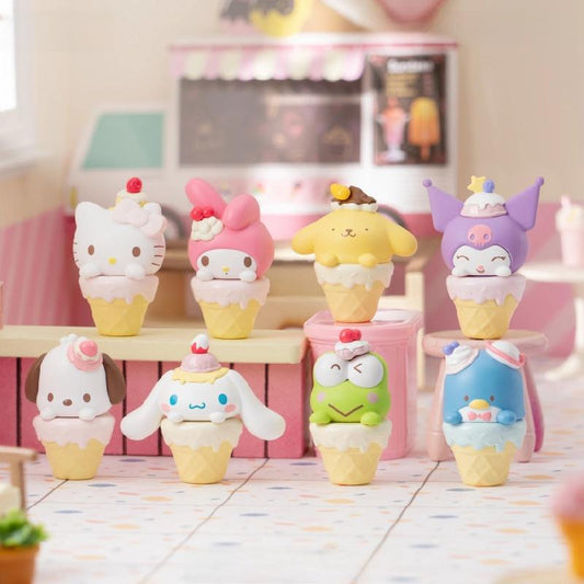 【T19】Sanrio Family MINI Ice Cream Series Blind Box